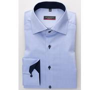 ETERNA Hemd Modern Fit Langarm New Kent Kragen Oxford Mittelblau Herren 40