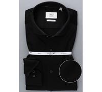 ETERNA LANGARM HEMD MODERN FIT JERSEY SHIRT SCHWARZ - 39