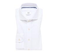 ETERNA LANGARM HEMD MODERN FIT LINEN SHIRT WEISS - 40