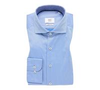 ETERNA LANGARM HEMD MODERN FIT SOFT LUXURY SHIRT HELLBLAU MIT PATCHUNG - 41