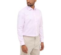 ETERNA, Langarm-Hemd Modern Fit Strukturiert (DE/NL/SE/PL, Kragenweite, 43, Regular, Regular, rosa)