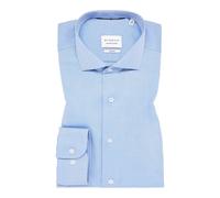 ETERNA LANGARM HEMD SLIM FIT COVER SHIRT TWILL BLAU - 44