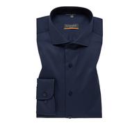 ETERNA LANGARM HEMD SLIM FIT COVER SHIRT TWILL NAVY - 42