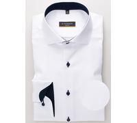 ETERNA Slim Fit Hemd Langarm mit Patch Oxford weiÃ Größe 41
