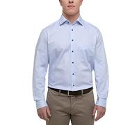 ETERNA, Langarmhemd aus 100% Baumwolle mit kleinem Karo - Comfort Fit