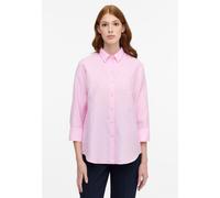 Linen Shirt Bluse in soft pink unifarben 38