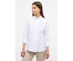 ETERNA - Linen Shirt Bluse Leinen 3/4-Arm weiß - Gr. - 46/Dreiviertelarm