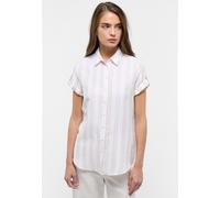 Eterna - Linen Shirt Bluse Leinen Kurzarm 21 champagner - Gr. - 46/Kurzarm