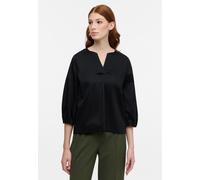 Longbluse ETERNA "LOOSE FIT", Damen, Gr. 38, schwarz, 95% cotton, 5% Elasthan, klassisch, Blusen, EASY IRON (bügelleicht) (67348963-38) schwarz