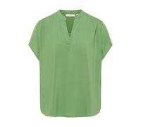 ETERNA Loose Fit Bluse Kurzarm hellgrün