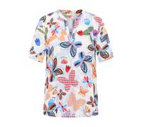 ETERNA Loose Fit Bluse Kurzarm himmelblau