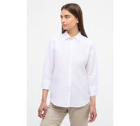 ETERNA - Linen Shirt Bluse Leinen 3/4-Arm weiß, 42/Dreiviertelarm