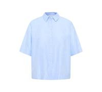ETERNA LOOSE FIT Kurzarm Bluse himmelblau linen 5155-13-H366 44