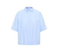 ETERNA LOOSE FIT Kurzarm Bluse himmelblau linen 5155-13-H366 46