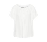 ETERNA Loose Fit Blusenshirt Halbarm Rundhals weiß Größe 40