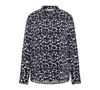 ETERNA LOOSE FIT Langarm Bluse beige-schwarz print 7756-25-D923 38