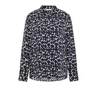 ETERNA LOOSE FIT Langarm Bluse beige-schwarz print 7756-25-D923 40