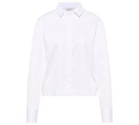 ETERNA Oversize Fit Bluse weiss, Einfarbig