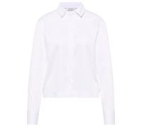 ETERNA LOOSE FIT Langarm Bluse Langarm weiß satin 5585-00-D373 - Satin Shirt 48