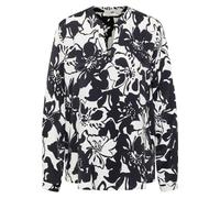 ETERNA LOOSE FIT Langarm Bluse schwarz/weiss floral print 7174-39-D931 34