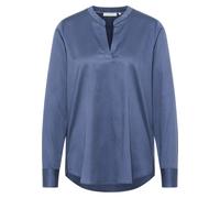 ETERNA LOOSE FIT Langarm Bluse stahlblau satin 5585-17-D246 36