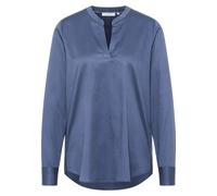 ETERNA LOOSE FIT Langarm Bluse stahlblau satin 5585-17-D246 40
