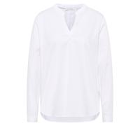 ETERNA LOOSE FIT Langarm Bluse weiß satin 5585-00-D931 42