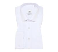 ETERNA - Luxury Shirt Twill Langarm weiß - Gr. - 38
