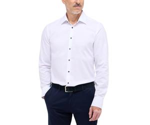 ETERNA Male Baumwollhemd Slim FIT 44_H_1/1, 1/1, weiß