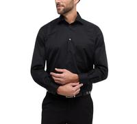 ETERNA Male Cover Shirt unifarben Comfort FIT 47_H_1/1, 1/1, schwarz