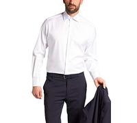 ETERNA Male Cover Shirt unifarben MODERN FIT 43_H_1/1, 1/1, weiß