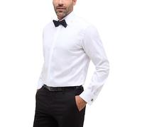 Langarmhemd ETERNA "MODERN FIT" Gr. 45, verlängerte Ärmellängen, weiß Herren Hemden (75601808-45) weiß