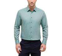 ETERNA Modern Fit Hemd grün, Strukturiert