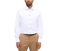 Langarmhemd ETERNA "MODERN FIT", Herren, Gr. 41, Normalgrößen, weiß, 100% Baumwolle, tailliert, Manschette, Hemden, NON IRON (bügelfrei) (38684315-41) weiß