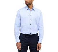 ETERNA Hemd Dynamic Cotton Dobbydesign – Langarm Hellblau Größe 44 65 cm