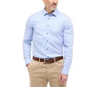 ETERNA Male Dynamic Cotton strukturiert Slim FIT 43_H_1/1, 1/1, hellblau
