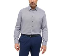 ETERNA Male Hemd Bedruckt Comfort FIT 46_H_1/1, 1/1, grau