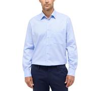 ETERNA Male Hemd strukturiert Comfort FIT 44_H_1/1, 1/1, hellblau