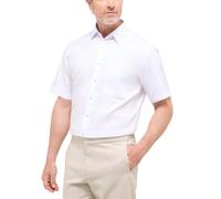 ETERNA Male Hemd strukturiert MODERN FIT 44_H_1/2, 1/2, weiß