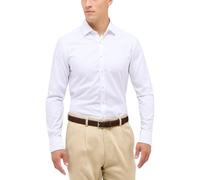 Langarmhemd ETERNA "SLIM FIT", Herren, Gr. 39, Normalgrößen, weiß, 100% cotton, schmal, Langarm Manschette, Hemden, NON IRON (bügelfrei) (18337821-39) weiß