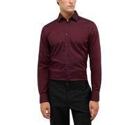 ETERNA Male Hemd strukturiert Slim FIT 43_H_1/1, 1/1, Plum