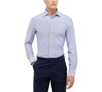 ETERNA Male Japanese Knitted gestreift Slim FIT 40_H_1/1, 1/1, dunkelblau