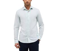 ETERNA Male Japanese Knitted Hybrid Shirt Slim FIT 40_H_1/1, 1/1, grün