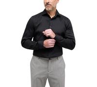ETERNA Male Performance Shirt unifarben Slim FIT 45_H_1/1, 1/1, schwarz
