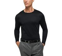 Blusenshirt ETERNA Gr. L, schwarz Herren Shirts Langarmshirt (89853106-L) schwarz