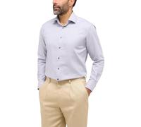 Langarmhemd ETERNA "MODERN FIT", Herren, Gr. 45, Normalgrößen, grau, 100% cotton, tailliert, Langarm Manschette, Hemden, NON IRON (bügelfrei) (47834264-45) grau