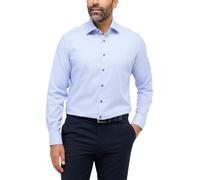 ETERNA Male Strukturhemd MODERN FIT 45_H_1/1, 1/1, hellblau