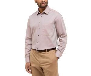 ETERNA Male strukturiertes Langarmhemd Comfort FIT 41_H_1/1, 1/1, beige