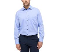 Eterna Mode GmbH Herren Loose Fit Business Hemd E137, Gr. Kragenweite: 43 cm, Blau (hellblau 12)