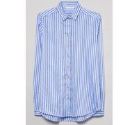 ETERNA MODERN CLASSIC Langarm Bluse hellblau-weiß gestreift 6249 D721.15 42